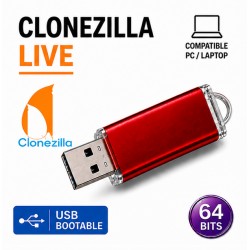 Clé USB Bootable Clonezilla Sauvegarde Disque