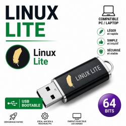 Clé USB Bootable Linux Lite