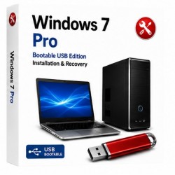 Clé USB Windows 7 Pro – Installation PC