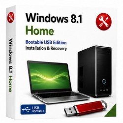 Clé USB Windows 8.1 Home – Installation PC