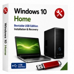Clé USB Windows 10 Home – Installation PC