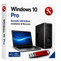 Clé USB Windows 10 Pro – Installation PC