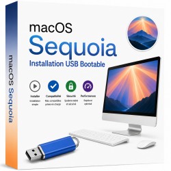 Clé USB Bootable macOS Sequoia
