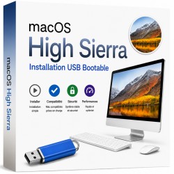 Clé USB Bootable macOS High Sierra