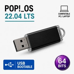 Clé USB Linux Pop!_OS Bootable