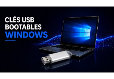 Cl&eacute;s USB Bootables Windows