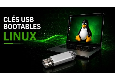Cl&eacute;s USB Bootables Linux